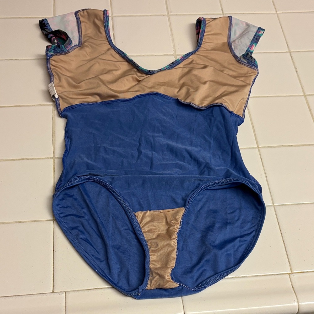 Colorful Patterned Ballet Leotard - Picture 5 of 5